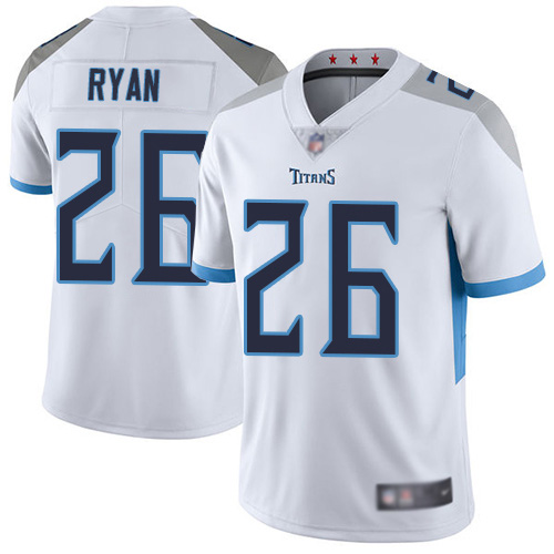 Tennessee Titans Limited White Men Logan Ryan Road Jersey NFL Football #26 Vapor Untouchable